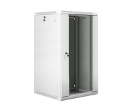 LANBERG Szafa instalacyjna wisząca 19 22U 600X600mm szara (drzwi szklane) WF01-6622-10S - 455403 - zdjęcie 3